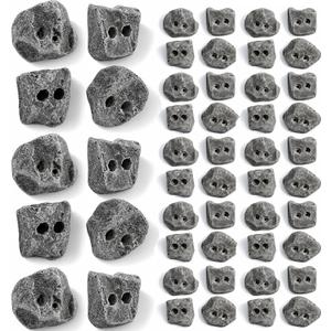 50 Large Screw On Rock Climbing Holds for Rock Wall Grips Made in USA