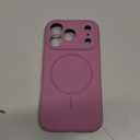 Miracase Magnetic for iPhone 17 Pro Case, Compatible with MagSafe, Integrated Silicone Camera Control Cover, 3.0mm Thicken Shockproof Drop Protection Phone Case for 17 Pro,Blackcurrant