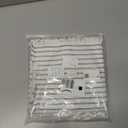 Throw Pillow Covers 18x18 Set of 2 Striped Fringe Pillow Cover Farmhouse Cushion Covers with Tassel Neutral Boho Pillows Decorative Square Pillowcase for Couch Sofa Bed, Grey