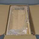 3 Tier Bamboo Tea Bag Storage Organizer, 14" x 11" x 6.5" Vertical Tea Packet Rack with Drawer, Store Over 180 Tea Bags Wood Tea Station with Acrylic Partition for Countertop Office Kitchen