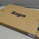 Sigo Blue Walker Tray for Rolling Folding Walker, Tray Table with Cup Holder for Standard Walkers Seniors, Detachable Non Slip TV Accessories Basket Holding Plate Cups Clip On Small Bag Carrier (Blue)