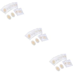 FRCOLOR 3sets Back Heel Cushion Pads High Heel Insoles Anti-Friction Patch Gel Inserts for Women 5.5x3.6cm Pack of 2 15pcs*3