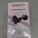 KEWAYO 120dB Bike Horn - Loud Metal Bicycle Bell for Road, MTB, Cruiser & Folding Bikes