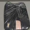 NISHEL Travel Toiletry Bag for women, Portable Hanging Organizer for Family-Sized Shampoo, Conditioner, Brushes Set, Makeup Accessories, Extra Large Size, Black