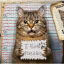 Funny Cat Jigsaw Puzzle 1000 Piece for Adult, Cute Animal Kitten Art Jigsaw Puzzles, Beautiful Aesthetic Mouse Challenging Puzzle