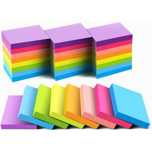 Bright Colors Self-Stick Pads 