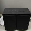 Polk Audio T15 Home Theater and Stereo Bookshelf Speakers  Deep Bass Response, Dolby and DTS Surround, Wall-Mountable, Pair, Black