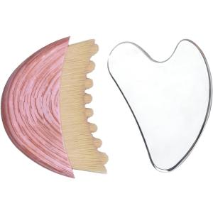 Lymphatic Drainage Massager Brush for Face Contour Double Chin Reducer Lymphatic Drainage Brush to Cellulite Reduction and Relieve Fatigue