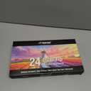 3 x 24 Colors Dual Tip Acrylic Paint Markers, Fine and Brush Tip Acrylic Paint Pens with Automatic Ink Control System for Rock Painting, Canvas, Wood, Glass, Fabric, DIY Crafts Making Art Supplies