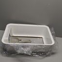 Stainless Steel Cat Litter Box with Lid,XL,19.7” L x 13.8” W x 11.8”H Deep,Large Metal Litter Box with High Side,for Small and Large Cats,Anti-Leakage Non-Sticky Easy Cleaning Include Litter Scoop