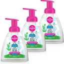 Dapple Baby Foaming Bottle & Dish Soap, Fragrance Free, Plant Powered, Hypoallergenic, 13 fl oz, 3 Count