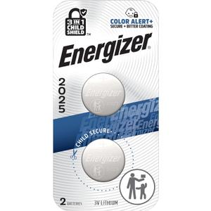 Energizer 2025 Batteries (2 Pack), 3V Lithium Coin Batteries With 3-in-1 Child Shield Energizer 2025 Batteries (2 Pack), 3V Lithium Coin Batteries With 3-in-1 Child Shield