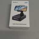 TechGlow Foldable Cellphone Stand with Bluetooth Speaker and Charging Function Birthday Gifts for Men Women Mother Father Boy Girl Teens Cool Tech Gadgets (Black)