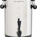 Homecraft Quick-Brewing 1000-Watt Automatic 30-Cup Coffee Urn - Stainless Steel