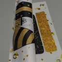 Happy 85th Birthday Decorations,85th Gold Balloon Birthday Theme Door Hanging Banner Sign - Cheers to 85 Years Old Bday Party Supplies.