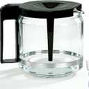 Carafe Replacement for Technivorm 89830 1.25L/40oz Glass Carafe, 10 Cup Carafe Replacement Compatible With Moccamaster KBG/CDG/KBGV Select/CD Series Coffee Machines, Scratch-resistant and durable.