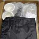 2-in-1 Drive-Thru Tray: Car Food Tray, Wood Car Trays for Eating in Parked Car, Car Desk for Laptop, Car Cup Holder Tray for Road Trip, Taxi, RVs, Truck Drivers