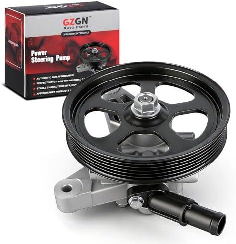 Power Steering Pump 21-5349 with Pulley Compatible with Honda Accord 2003-2007, Acura MDX 2003-2006 V6 3.0L 3.5L Power Assist Pump Replace# 56110-RCA-A01, 96-5349