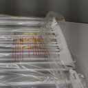 keny 29"-42.5" Baby Gate for Stairs, Auto Close Safety Dog Gate, Pressure Mounted Easy Walk Through Pet Gate for Doorways, Durable Stair Gate, 30" Tall, White