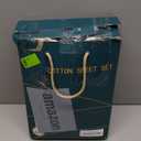 LBRO2M 1000 Thread Count 100% Egyptian Cotton Sheets Set Twin, 3 Piece Sets Bed Sheet Deep Pocket Sheet Set 16" Soft Comfortable All Season (Twin, Black)