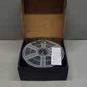 LJLNION 1000LED Christmas Lights, Extra Long 328FT Xmas Green Wire Fairy String Lights Plug in Outdoor, Remote Control & 8 Lighting Modes, Waterproof for Wedding Party Bedroom Decorations, Warm White