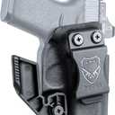 PROUS Kydex IWB Holster Select for Echelon/Hellcat Pro, Canik Mete MC9, S&W Bodyguard 2.0/M&P9/.40, Glock 19/43X MOS, Sig P365/P320 M17 M18, Taurus G2C, Optic-Ready, Adjustable Cant & Retention, Right