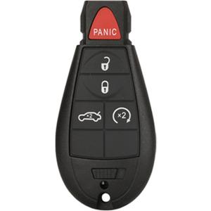 Replacement for Keyless Entry Remote Key Fob Shell Case Fit for Dodge Dart Durango Challenger (5-Button)