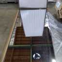 Full Length Mirror 58"x22" - Beveled Edge Rustic Black Dressing Mirror, Solid Wood Frame, Wall Mounted or Leaning for Bedroom, Entryway, Living Room