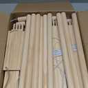 Woodure Stuffed Animal Storage & Organizer, Wooden Cute Zoo Toy Holder for Toddler Rooms, Playrooms & Bedrooms (Natural)