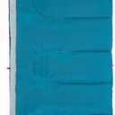 Coleman 50F Sleeping Bag, Comfortable Youth Sleeping Bag for Sleepovers & Camping, Fits Children up to 5ft Tall, Glow in The Dark Design, Stuff Sack Included, Machine Washable