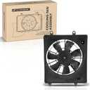 A-Premium Right A/C Condenser Fan Assembly