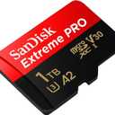 SanDisk MicroSD Card 1TB Extreme Pro Compatible with DJI Avata 2, Mini 4K Drones (SDSQXCD-1T00-GN6MA) V30 Card 200 MB/s - Bundle with 1 Everything But Stromboli MicroSDXC Card Reader