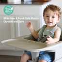 Mompush Olli 7-in-1 Convertible High Chair for Babies and Toddlers – Adjustable Height & Footrest, Dishwasher-Safe Tray, Compact Foldable Design for Easy Storage & Travel, Lightweight Yet Durable