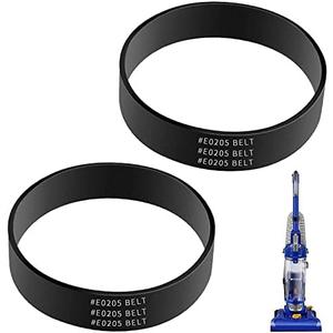 KEEPOW E0205 Vacuum Belts Replacement Fit for Eureka PowerSpeed Bagless Upright Cleaner NEU182b NEU181 NEU180 NEU188a NEU182a NEU192 NEU186 NEU188 NEU190 Series, 2 Pack