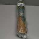 JEQAX 2 Pcs Christmas Kitchen Mat and Rug Decorations, Xmas Brown Door Mats Floor Rugs, Non Slip Washable Indoor Rugs for Bathroom Toilet Laundry Bedroom Holiday Home Decor