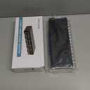 Panlong 8-Way AV Switch RCA Switcher 8 in 1 Out Composite Video L/R Audio Selector Box for DVD STB Game Consoles