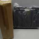 SPORT BEATS Stadium Seats with Back Support Bleacher Chairs with Back and Cushion Thick Padded Bleacher Seats Includes Shoulder Strap Black 1pc Standard