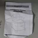 Bedside Commode, 880lbs Heavy Duty & Upgraded Commode Toilet Potty Chair, Portable Camping Toilet, Detachable Armrests, Automatic LED Light, 2-Level Height, 3 Rolls of Commode Liners Green