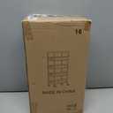 5 Tier Slim Rolling Storage Cart with Wood Top, Narrow Laundry Room Organizer for Tight Gaps, Metal Bathroom Gap Filler, Kitchen Pantry Trolley, Small Spaces (White)