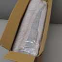 Chair Cushions for Dining Chairs Set of 4, Kitchen Chair Cushions, Chair Pads with Ties and Non Slip Backing, Tufted Memory Foam Seat Cushion 4 Pack, 15.5" x 15.5" x 4", Light Gray