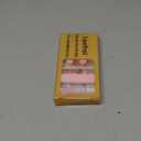 French Tip Press on Nails - Glossy Red Press on Nail with Snowflakes, Short Almond Fake Nails Reusable Nails Press ons for Women, 32 Pieces in 16 Sizes False Nails Kit with Glue, Crimson Snow