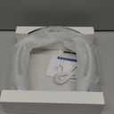 JISULIFE Portable Neck Fan, Hands-Free Bladeless, 5 Speeds, 4000 mAh Battery Operated Wearable Personal Fan, Twistable, Rechargeable, Gift for Women Men-Grey