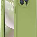Designed for iPhone 14 Pro Max Case, Premium Silicone with [Camera Protection] [Anti-Scratch Microfiber Lining] Shockproof Phone Case for iPhone 14 Pro Max 6.7" - Cedar Green