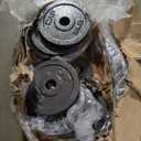 Standard Solid Cast Iron Weight Plates 5LB-for &Dumbbell Handles , 11pcs