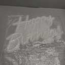 Happy Birthday Neon Sign for Backdrop, LED Happy Birthday Light Up Sign, USB Powered Dimmable Neon Light for Birthday Party Decorations, Wall Decor, Warm White, 16.5 x 12 inch