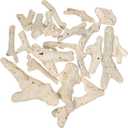 Totority Fish Tank Filtration Material Natural Coral Stone Bottom Gravel 1.77Lb Aquarium Decorative Stones for Aquatic Purification and Landscape