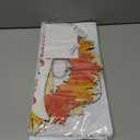 2 x Fall Wreaths for Front Door Decor Foldable Welcome Sign Autumn Thanksgiving Harvest Hanging Decorations for Home Porch Wall