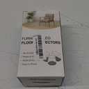 24 Pcs Chair Leg Floor Protectors Round, Silicone Felt Furniture Leg Pads Caps Covers for Hardwood Floors (Fit 1-5/16" to 2") (Clear)