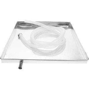 DOITOOL Air Conditioner Drip Pan with Hose - AC Drain Pan Portable Air Conditioner Water Catcher Air Conditioning Drainage Drip Tray Catch Pan Condensate Drain Pan Air Conditioner Accessories