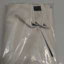 RYB HOME 100% Blackout Bathroom Curtains Over Sink 24 inches Long, Heat & UV Blocking Total Room Darkening Noise Reducing Curtains for Basement RV Campers, Natural, 2 Panels Set